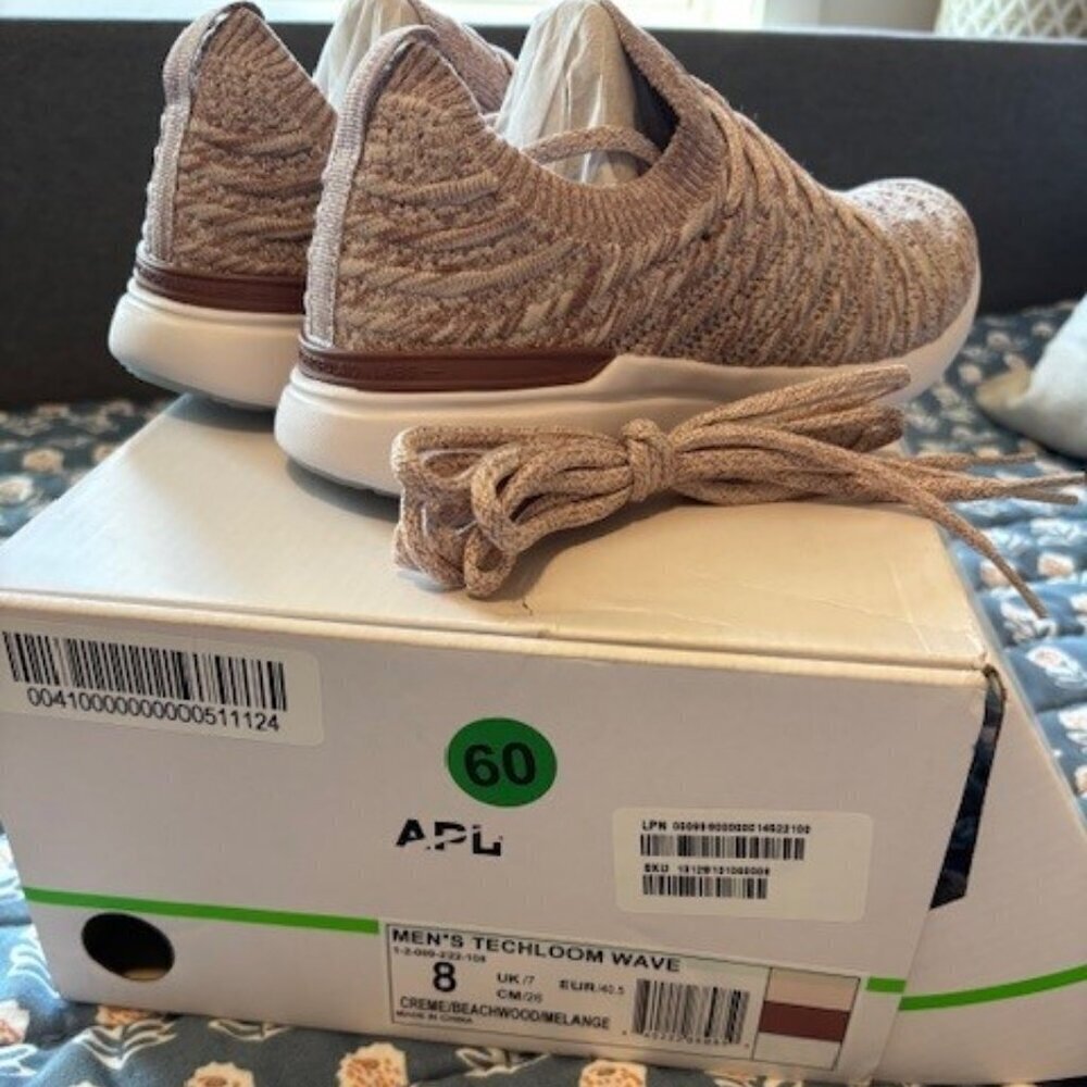 APL Techloom Wave Sneakers Women’s 9.5 Beachwood Melange NWOB Athletic Shoes - Picture 2 of 4